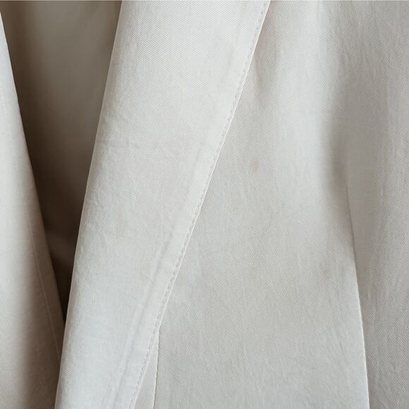 Smythe Blazer Ivory One-Button Long Jacket Women's Size 2 - Picture 9 of 12